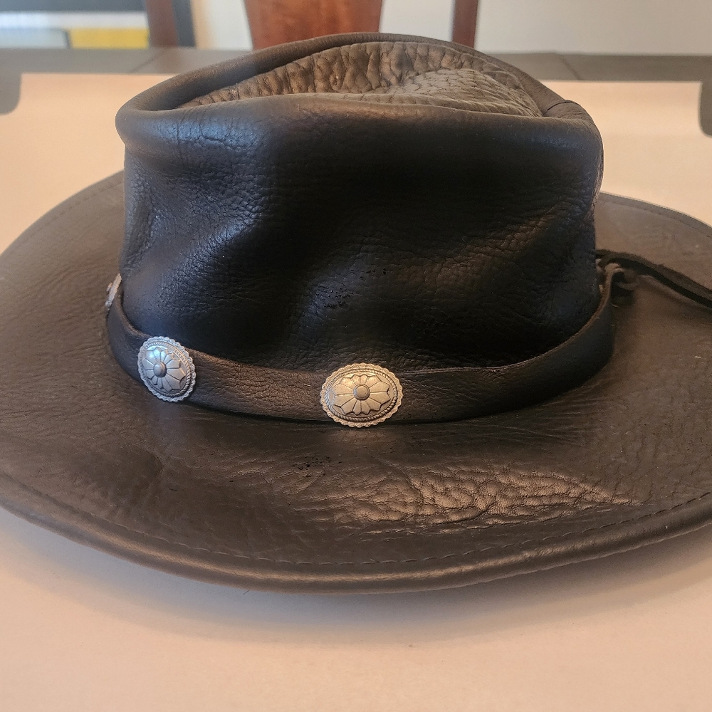Leather Hat - Picture 4 of 7